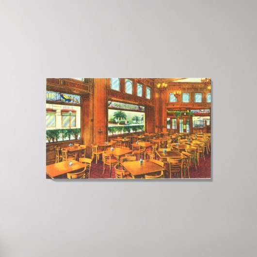 Uitzicht van de Golden Pheasant Canvas Afdruk (Voorkant)