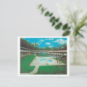 Uitzicht van de Golden-T-shirt Briefkaart (Staand voorkant)