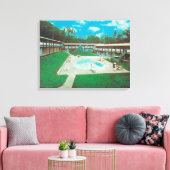 Uitzicht van de Golden-T-shirt Canvas Afdruk (Insitu (Woonkamer))