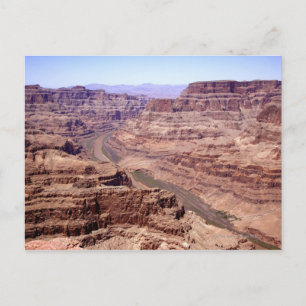 Uitzicht van de Grand Canyon, Arizona Briefkaart