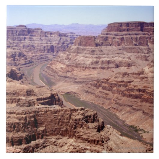 Uitzicht van de Grand Canyon, Arizona Tegeltje (Voorkant)