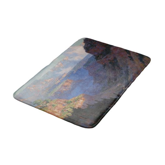 Uitzicht van de Grand Canyon (door E.H. Potthast) Badmat (Gekanteld)