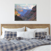 Uitzicht van de Grand Canyon (door E.H. Potthast) Canvas Afdruk (Insitu (Slaapkamer))