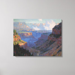 Uitzicht van de Grand Canyon (door E.H. Potthast) Canvas Afdruk