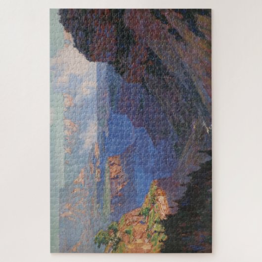 Uitzicht van de Grand Canyon (door E.H. Potthast) Legpuzzel (Verticaal)