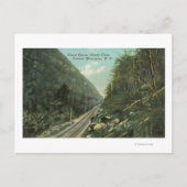 Uitzicht van de Grand Canyon en Stoney Clove Briefkaart (Voorkant)