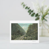 Uitzicht van de Grand Canyon en Stoney Clove Briefkaart (Staand voorkant)