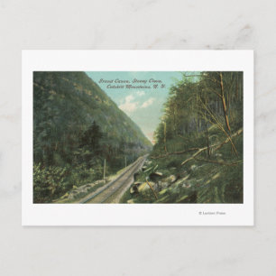 Uitzicht van de Grand Canyon en Stoney Clove Briefkaart