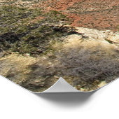 Uitzicht van de Grand Canyon in de zuidelijke Rim, Poster (Hoek)