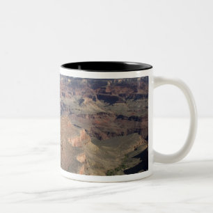 Uitzicht van de Grand Canyon in de zuidelijke Rim, Tweekleurige Koffiemok