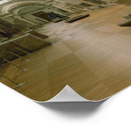 Uitzicht van de Grande Galerie Poster (Hoek)