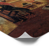 Uitzicht van de Grande Galerie van het Louvre, 184 Poster (Hoek)