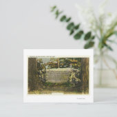 Uitzicht van de Grave van de Britse soldaten Briefkaart (Staand voorkant)