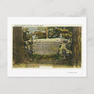 Uitzicht van de Grave van de Britse soldaten Briefkaart