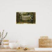 Uitzicht van de Grave van de Britse soldaten Poster (Keuken)