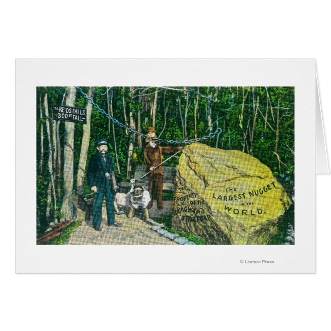 Uitzicht van de grootste goudhong ter wereld (Voorkant Horizontaal)