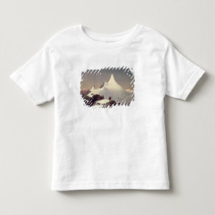 Uitzicht van de Grossglockner-berg Kinder Shirts