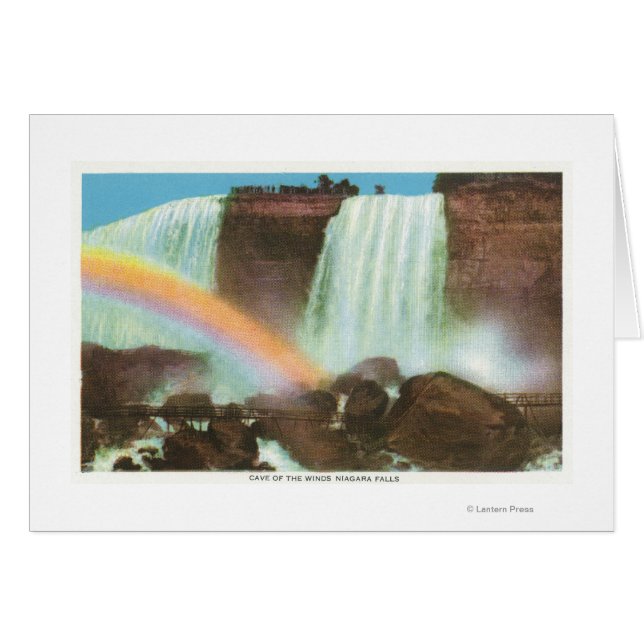 Uitzicht van de grot van de winden (Voorkant Horizontaal)