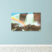 Uitzicht van de grot van de winden canvas afdruk (Insitu (Houten vloer))