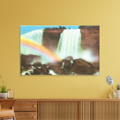 Uitzicht van de grot van de winden canvas afdruk (Insitu (Woonkamer))