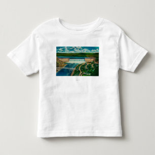 Uitzicht van de grote coulee kinder shirts