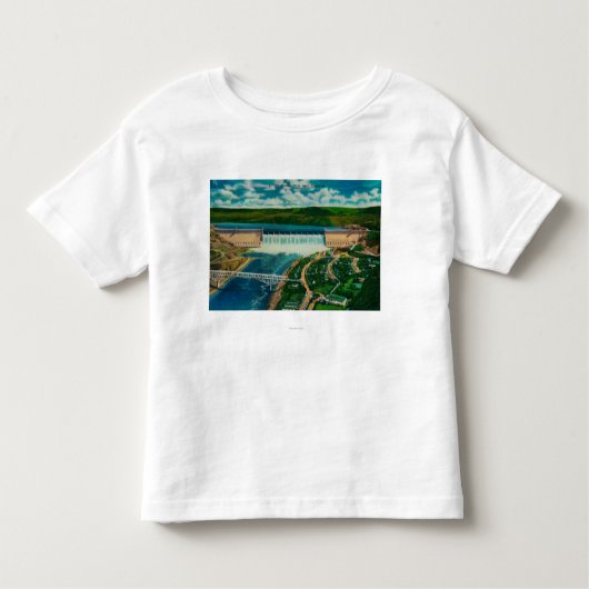 Uitzicht van de grote coulee kinder shirts (Voorkant)