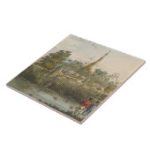 Uitzicht van de Grote Dagon Pagoda in Rangoon van Tegeltje (Zijkant)