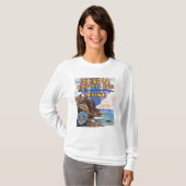 Uitzicht van de Grote Meren en de Maine Seal T-shirt (Voorkant volledig)