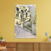 Uitzicht van de Grote Staircase Canvas Afdruk (Insitu (Woonkamer))