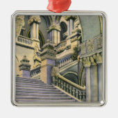 Uitzicht van de Grote Staircase Metalen Ornament (Voorkant)