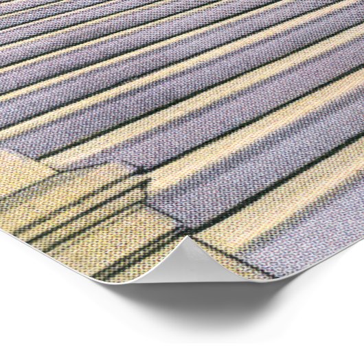 Uitzicht van de Grote Staircase Poster (Hoek)