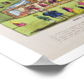 Uitzicht van de grote tentoonstelling in Hyde Pa Poster (Hoek)