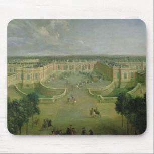Uitzicht van de Grote Trianon, 1722 Muismat