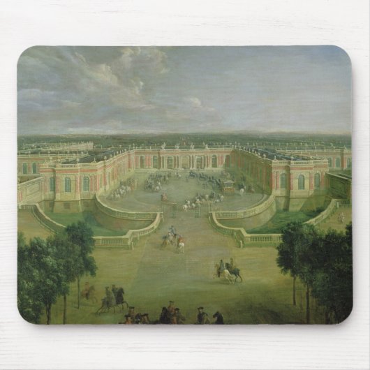 Uitzicht van de Grote Trianon, 1722 Muismat (Voorkant)