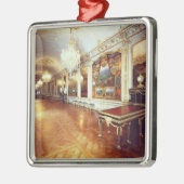 Uitzicht van de hal van de gevechten metalen ornament (Links)