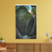 Uitzicht van de Hall of Ships, Rock Formations Canvas Afdruk (Insitu (Woonkamer))