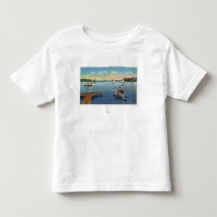 Uitzicht van de Harwichport Wychmere Harbour Kinder Shirts