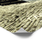 uitzicht van de  haven, Mousehole Cornwall Poster (Hoek)