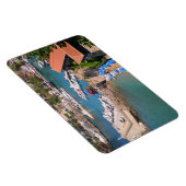 Uitzicht van de haven, strand Mermerly in Antalya  Magneet (Rechterzijde)