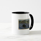 Uitzicht van de haven van Isthmus Mok (Voorkant rechts)