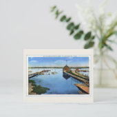  uitzicht van de haven van Padanaram Zuid-Dartmout Briefkaart (Staand voorkant)