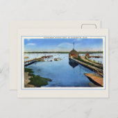  uitzicht van de haven van Padanaram Zuid-Dartmout Briefkaart (Voorkant / Achterkant)