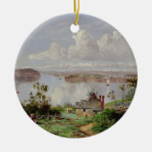 Uitzicht van de Haven van Uien, Sydney Keramisch Ornament (Voorkant)
