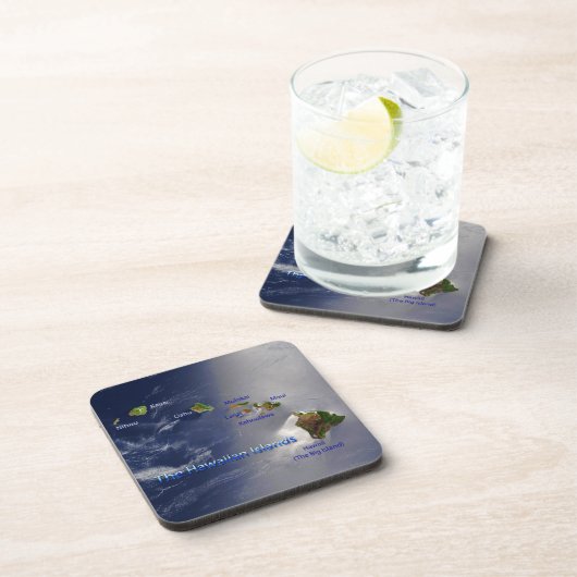 Uitzicht van de Hawaï Bier Onderzetter (Rechterzijde)