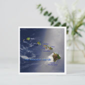 Uitzicht van de Hawaï Kaart (Staand voorkant)