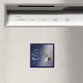 Uitzicht van de Hawaï Magneet (Insitu (Vaatwasser))