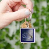 Uitzicht van de Hawaï Sleutelhanger (Hand)