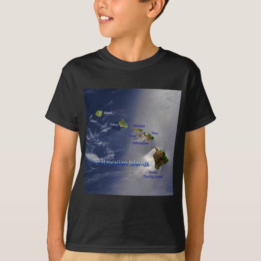 Uitzicht van de Hawaï T-shirt (Voorkant)