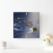 Uitzicht van de Hawaï Vierkante Klok (Huis)