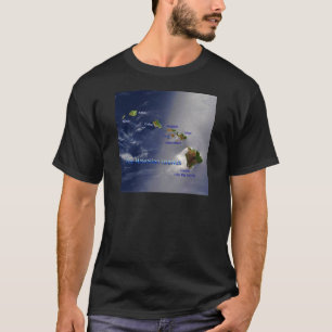 Uitzicht van de Hawaiiaanse Eilanden T-shirt